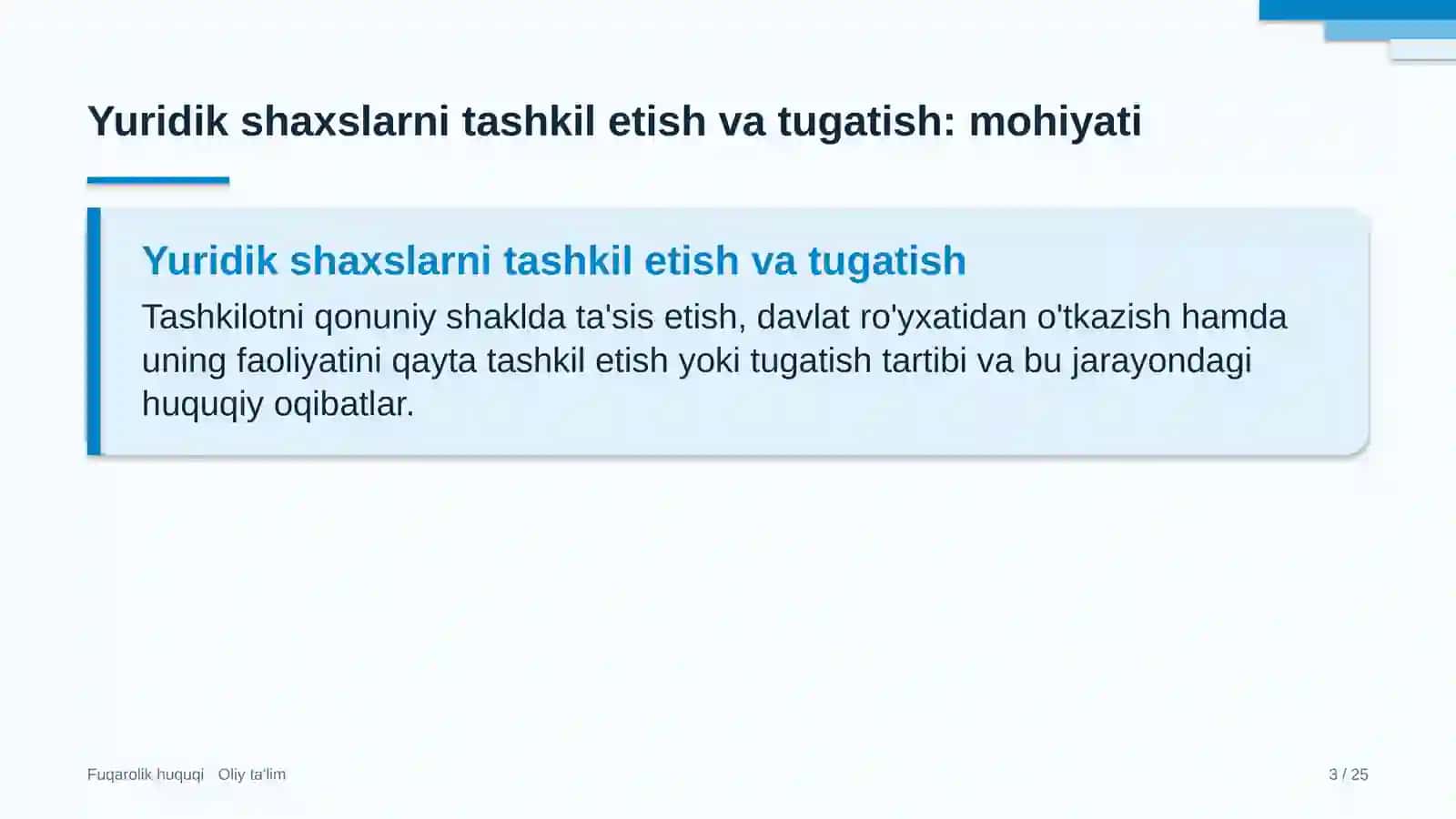 sport majmualarida yuridik shaxslarni tashkil etish va tugatish 6570 3