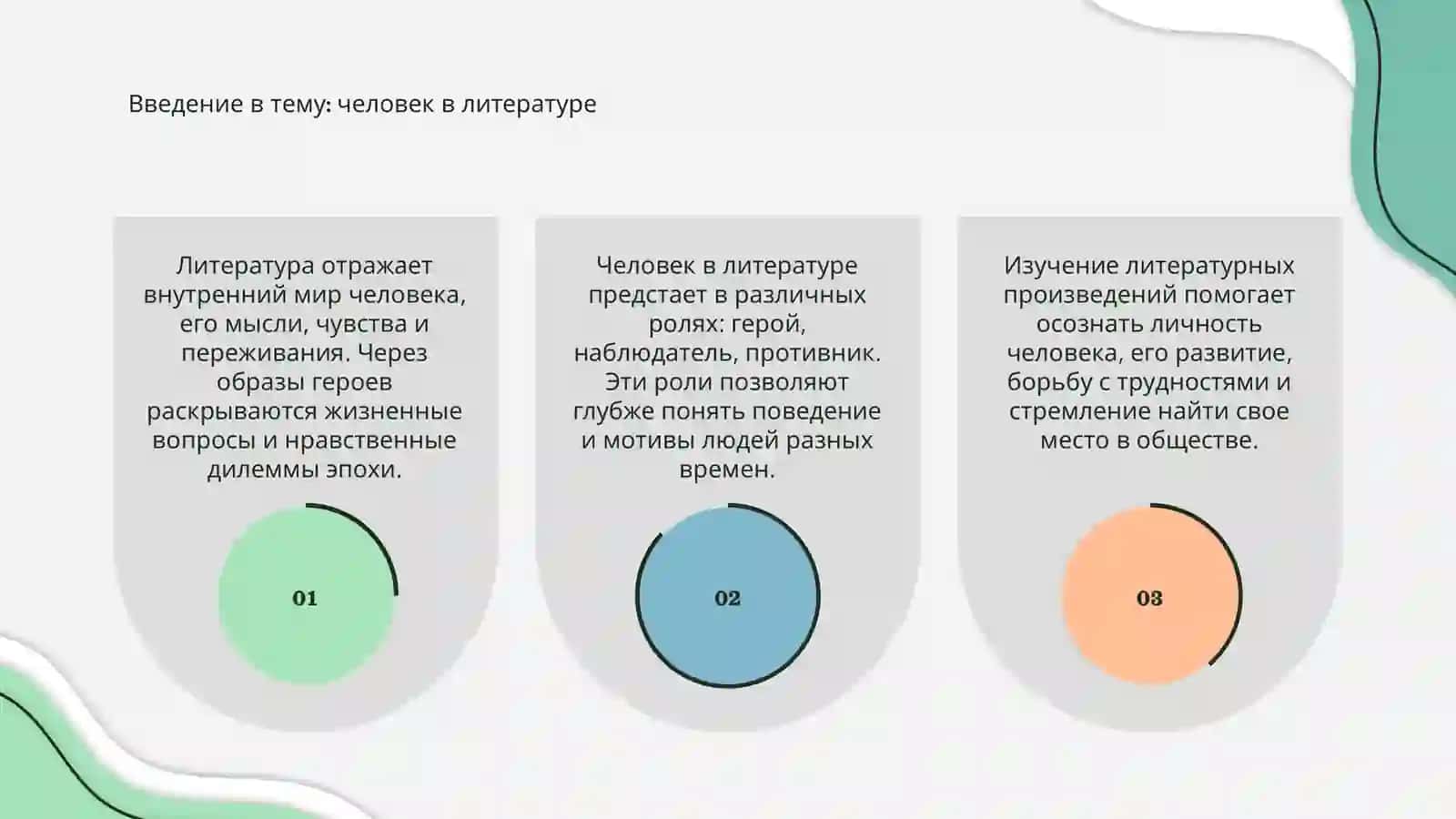 Мир человека в литературном произведении 3