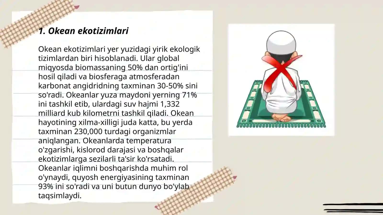 Okean organizmlarining jamoalari 3