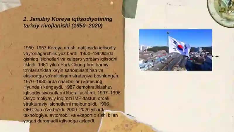 Janubiy Koreya iqtisodiyoti 3