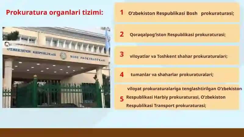 Prokuraturaning konstitutsiyaviy-huquqiy asoslari 3