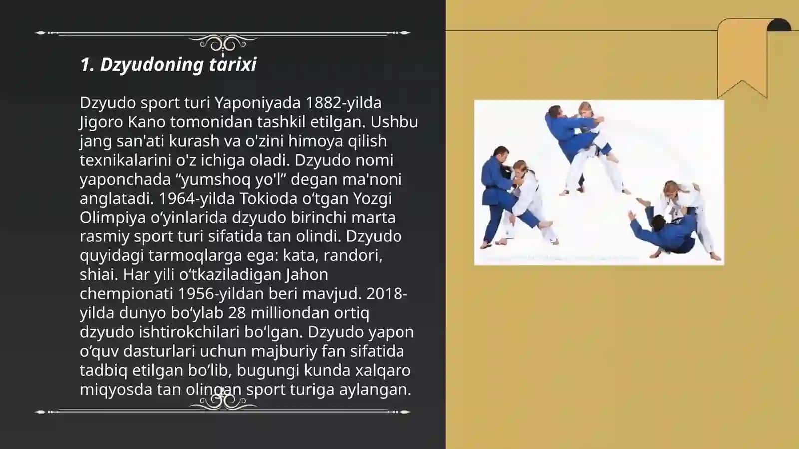 Dzyudo haqida ma'lumot 3
