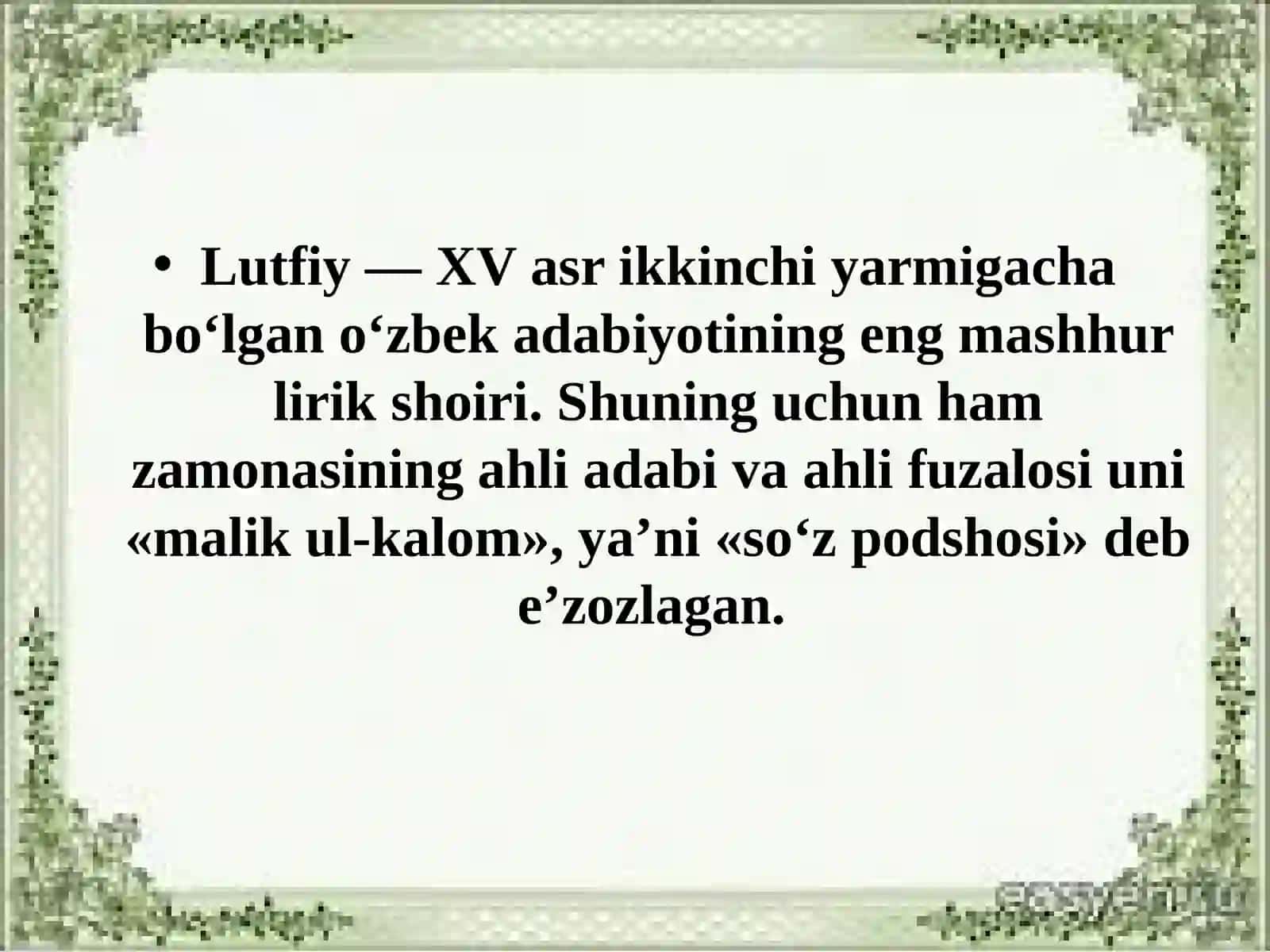 MAVLONO LUTFIY 3