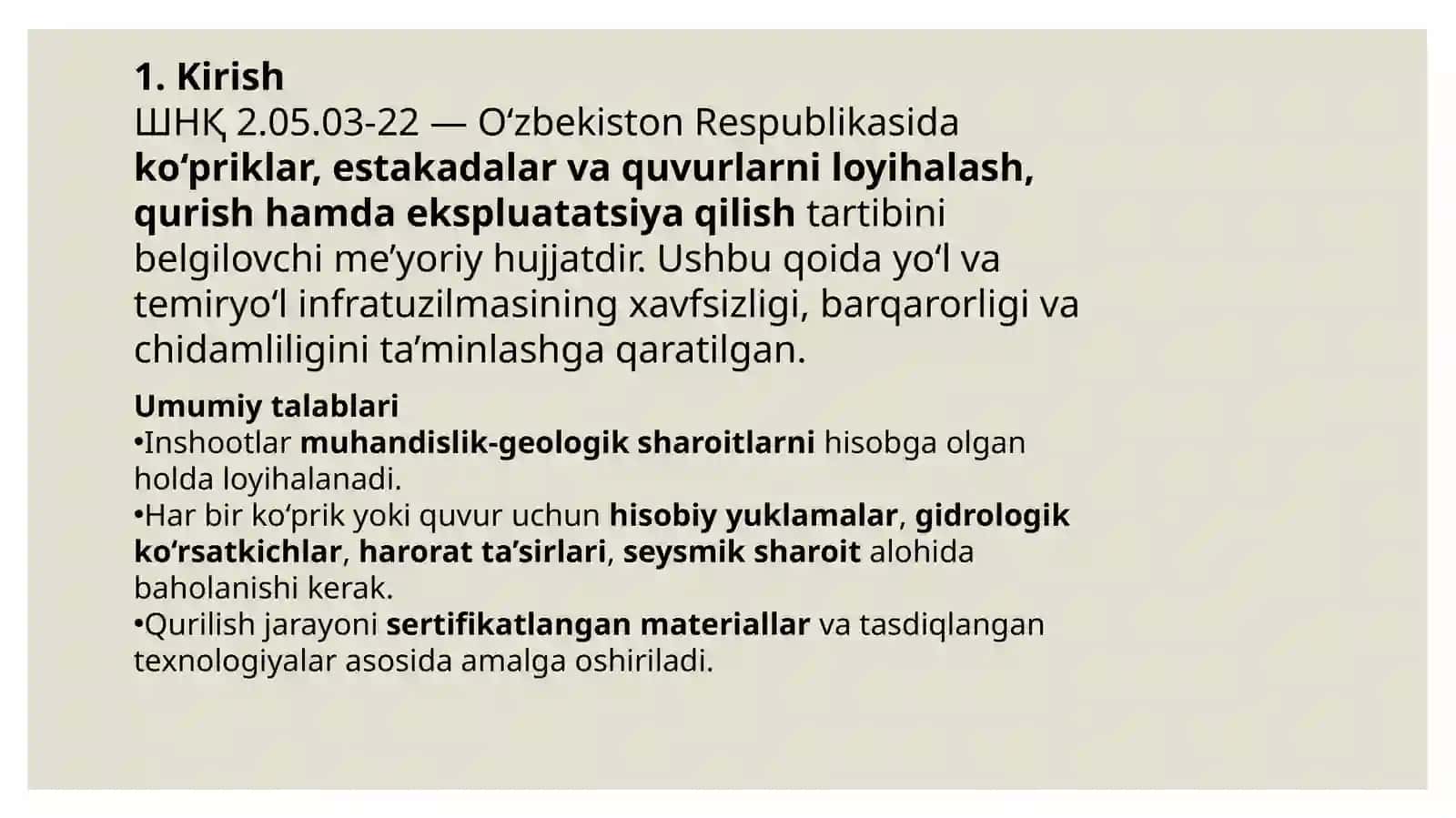 ШНҚ2.05.03-22 — Ko‘priklarvaquvurlar 3