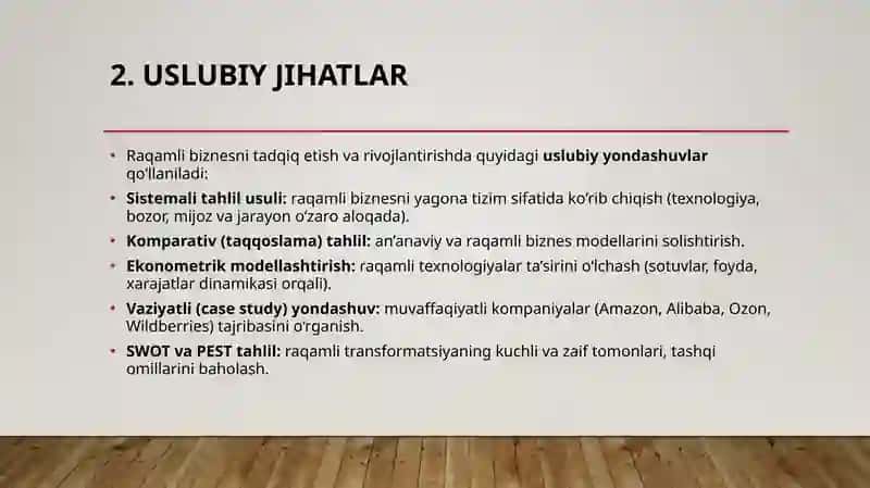 Raqamli Biznes Nazariyasi va Uslubiy Jihatlar 3