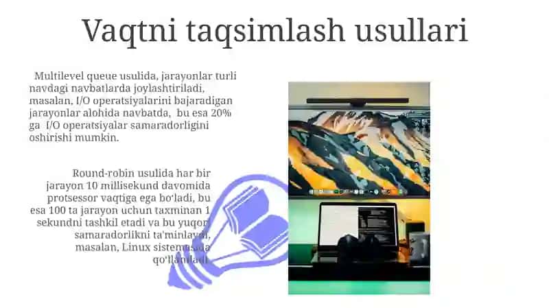 Köp foydalanuvchi va köp vazifali operatsion tizimlar 3