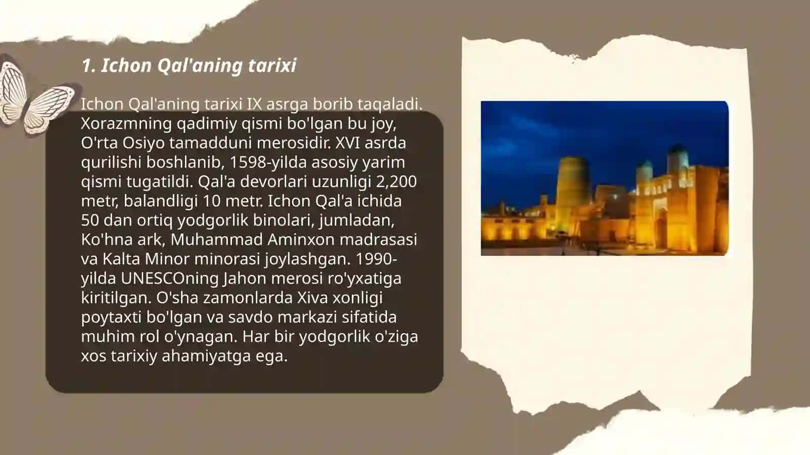 Ichon Qal'aning tarixi 3