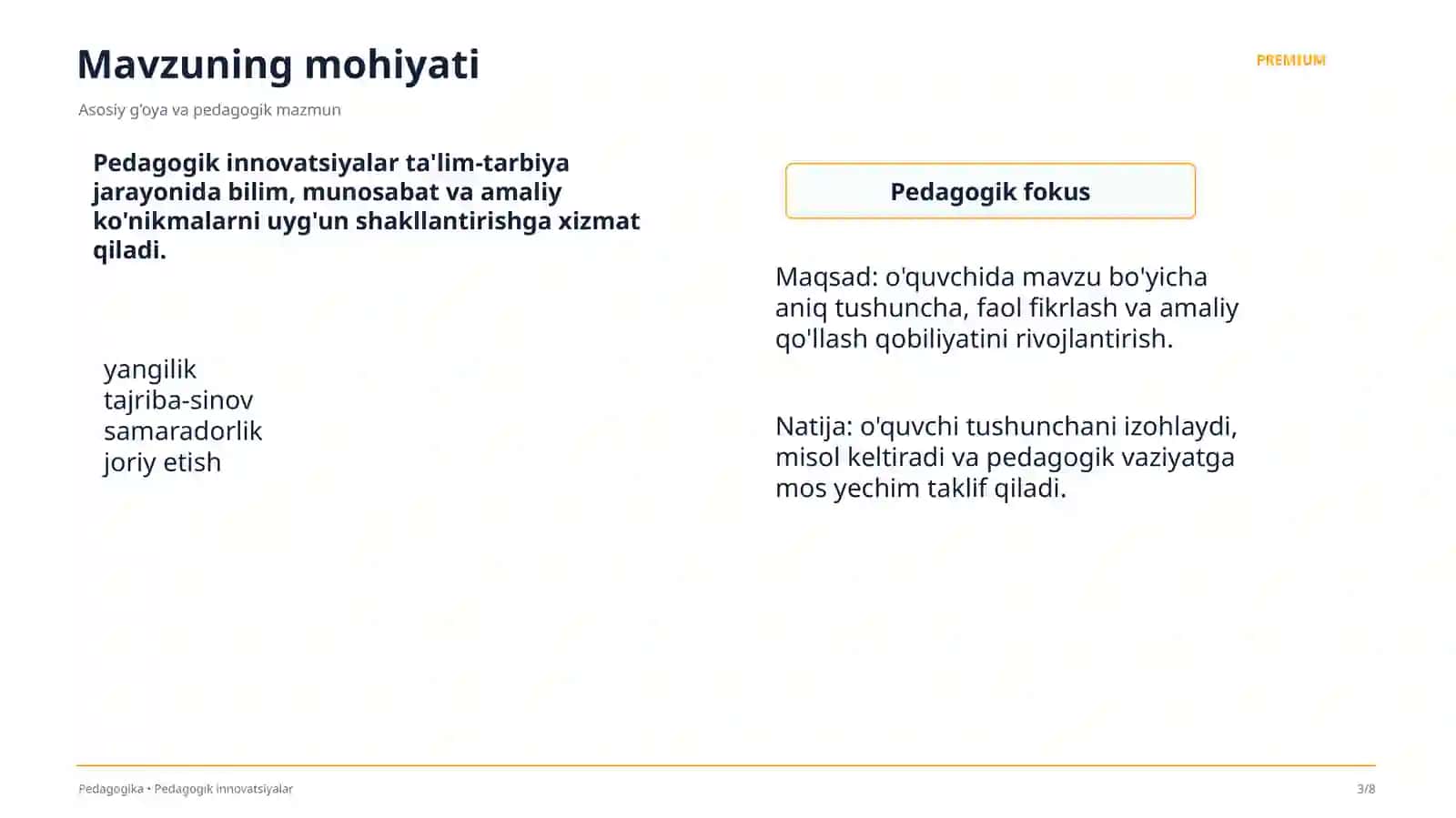 Pedagogik innovatsiyalar 3