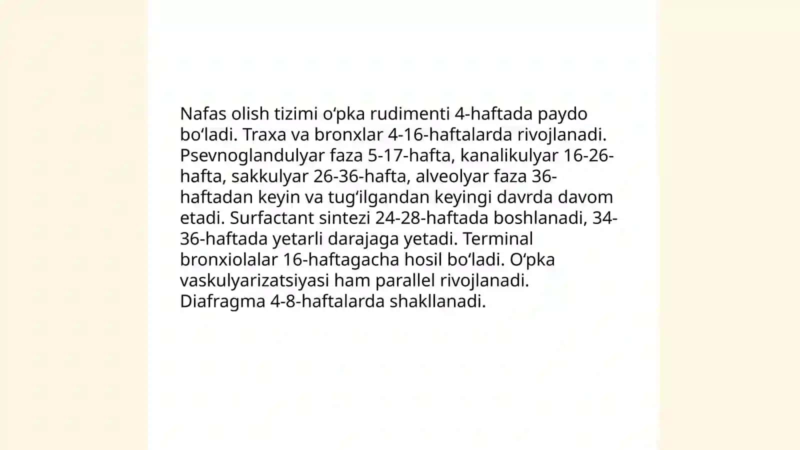 Nafas olish tizimining yosh xususiyatlari va gigiyenasi 3