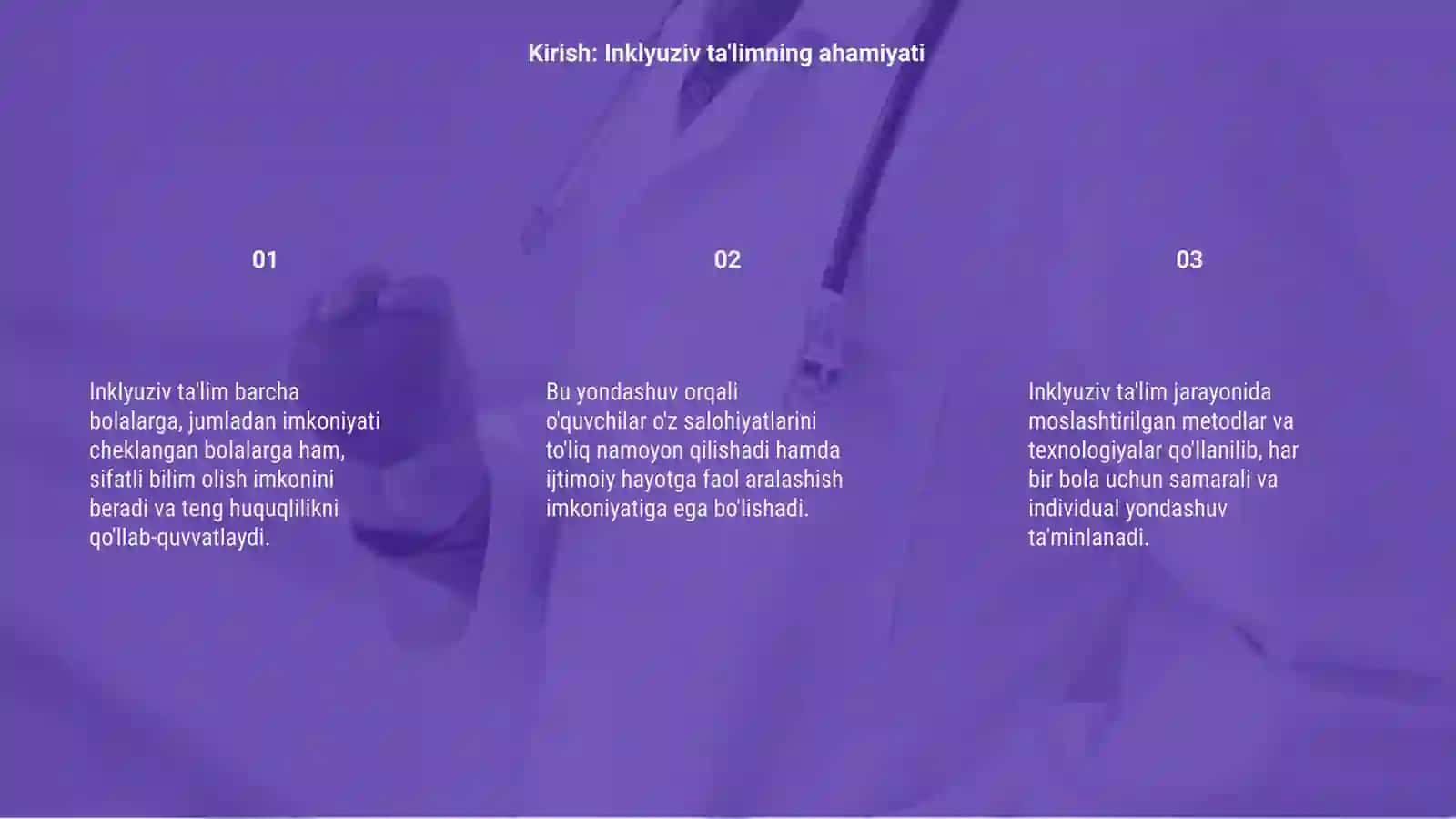 Imkoniyati cheklangan bolalarni òqitishda talim metodlari va vositalari 3