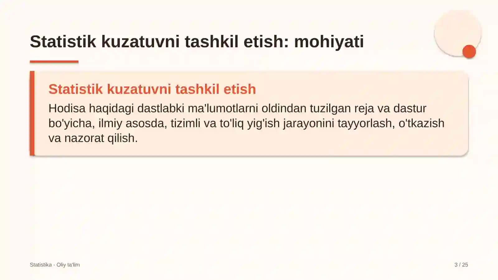 Yog'ochni qayta ishlash korxonalarida statistik kuzatuvni tashkil etish 3