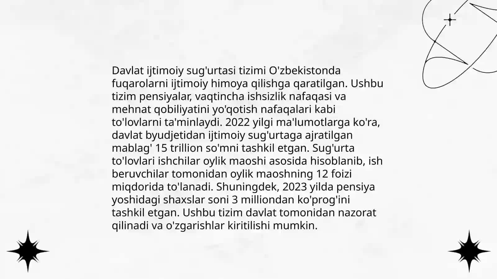 Ijtimoiy taminot xarajatlari 3