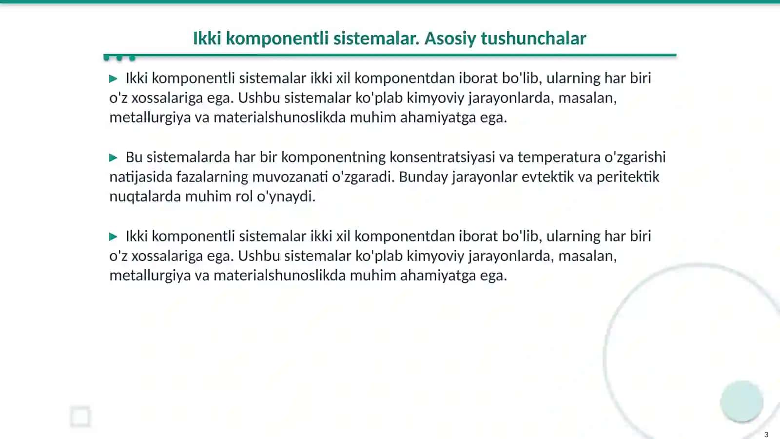 Ikki komponentli sistemalar 3