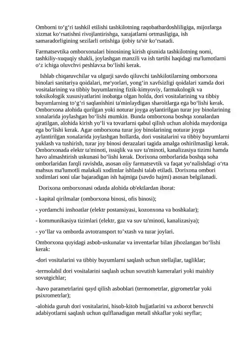 Farmatsevtika ombor 3