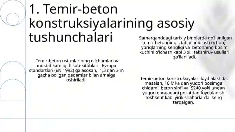 Temir beton konstruksiyalari 3