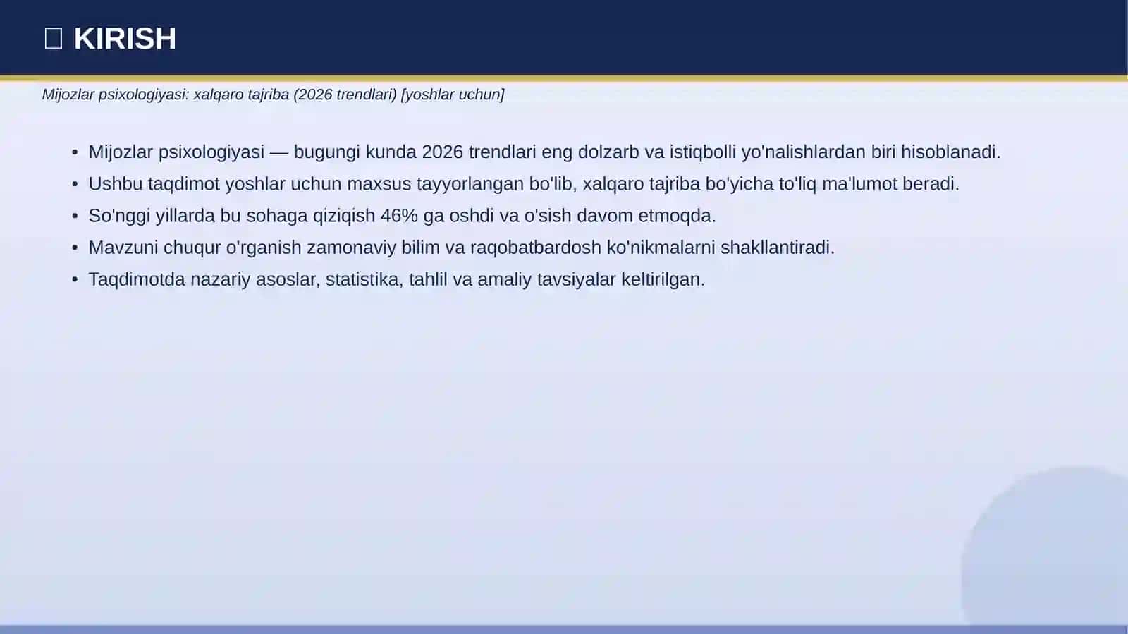 MIJOZLAR PSIXOLOGIYASI 3