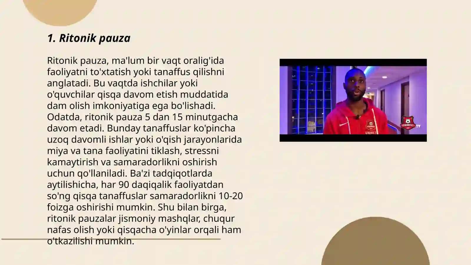 Pauza: ritmik pauza, ruhiy pauza, grammatik pauza 3