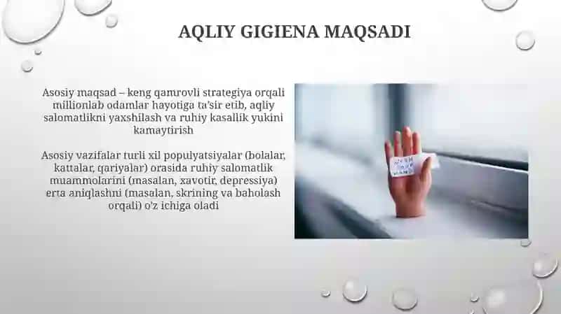 Psixogigiena predmeti maqsad vazifalari 3