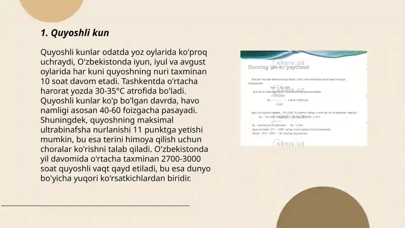 Suvning holatlari 1-sinf 3
