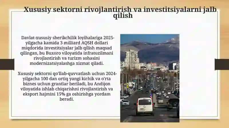 O'zbekiston iqtisodiyotida islohotlarni chuqurlashtirish bo'yicha rivojlanish strategiyasi 3