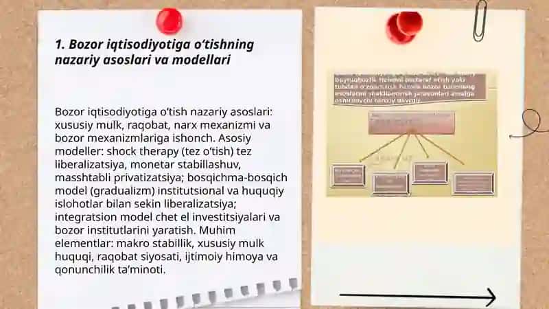 Bozor iqtisodiyotiga oʻtayotgan mamlakatlarda iqtisodiy rivojlanish modellari 3