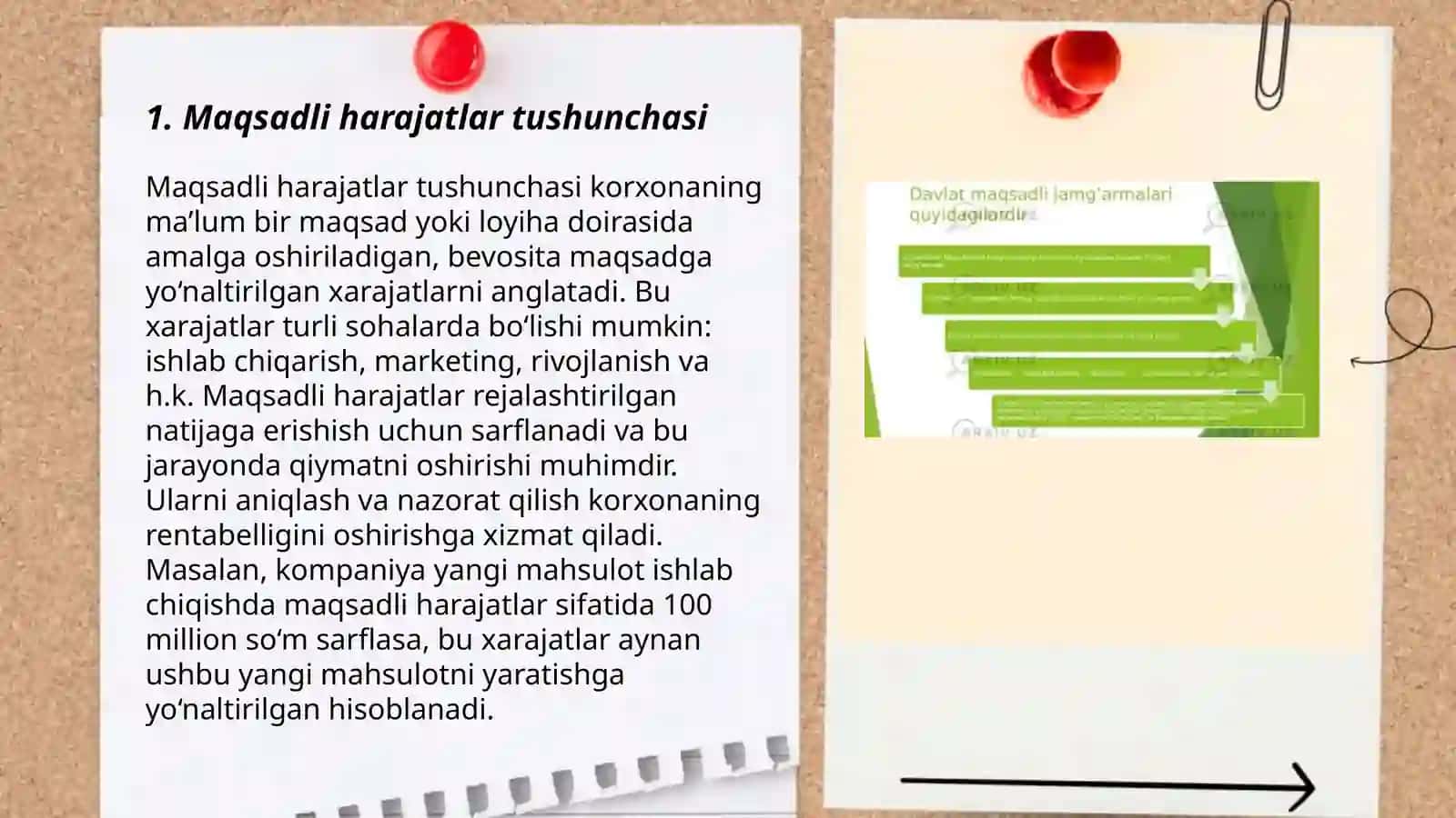Maqsadli harajatlar 3