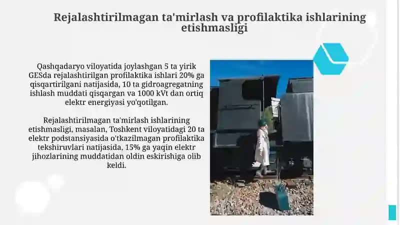 Elektr ta’minoti tizimida energetik uskunalarning ishdan chiqishi sabablari 3