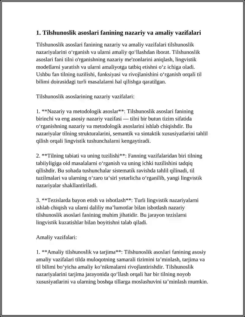TILSHUNOSLIK ASOSLARI FANINING VAZIFA VA MAQSADLARI 3