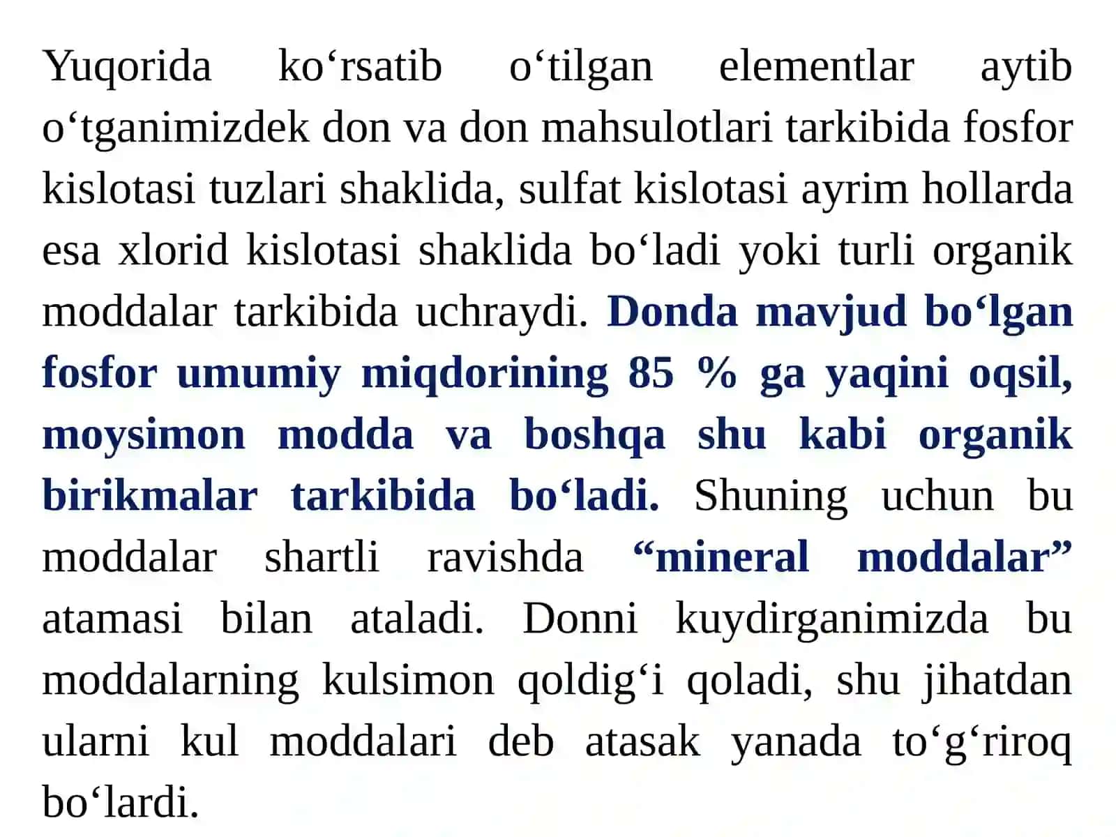 Donning mineral moddalari 3