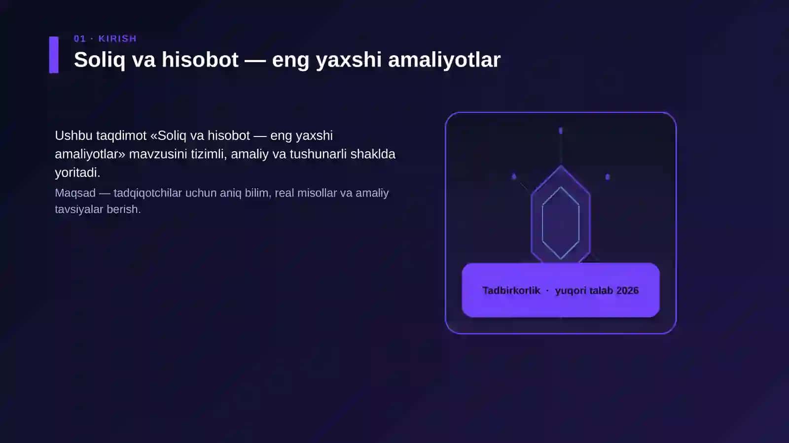 Soliq va hisobot — eng yaxshi amaliyotlar 3