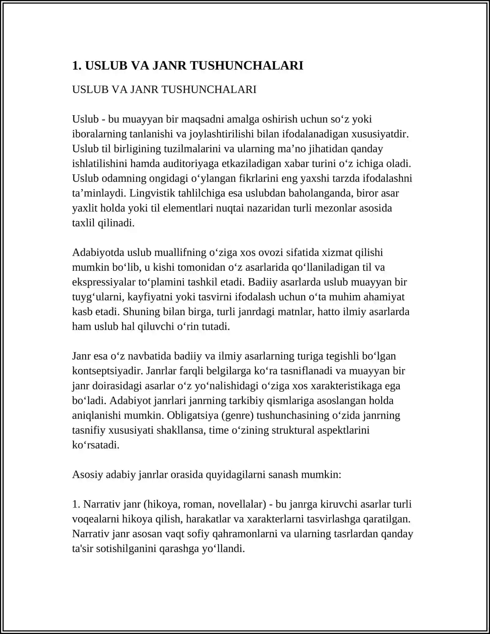 USLUB, JANR, DAVR VA SOʻZ USTIDA ISHLASH 3