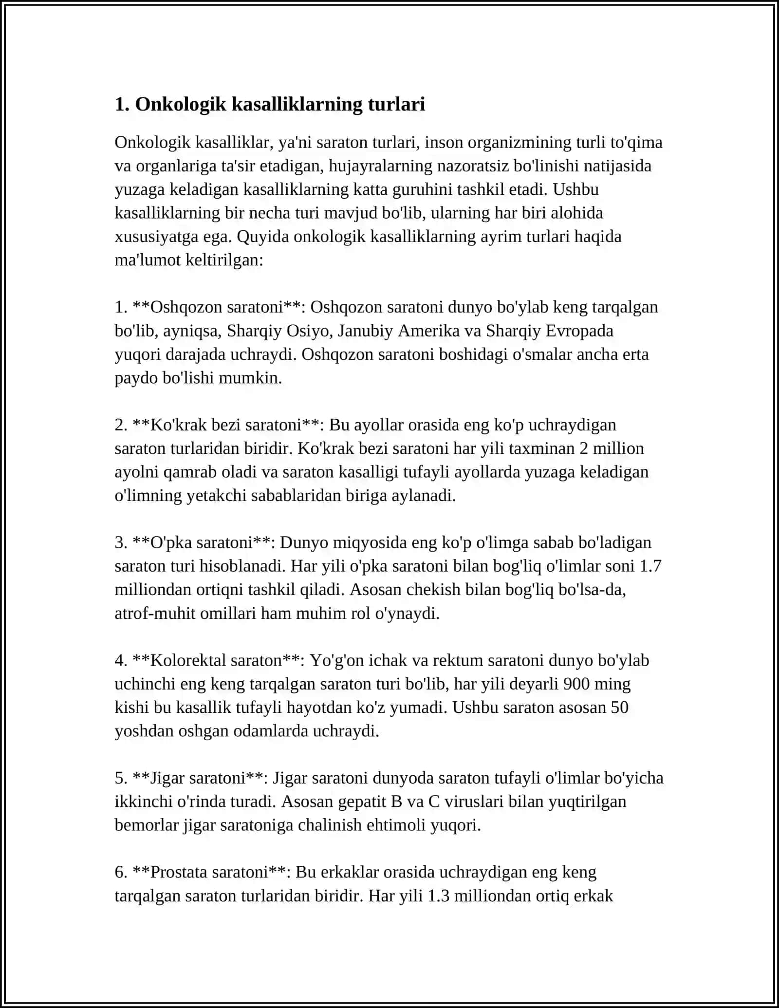 ONKOLOGIK KASALLIKLAR HAQIDA TUSHUNCHA 3
