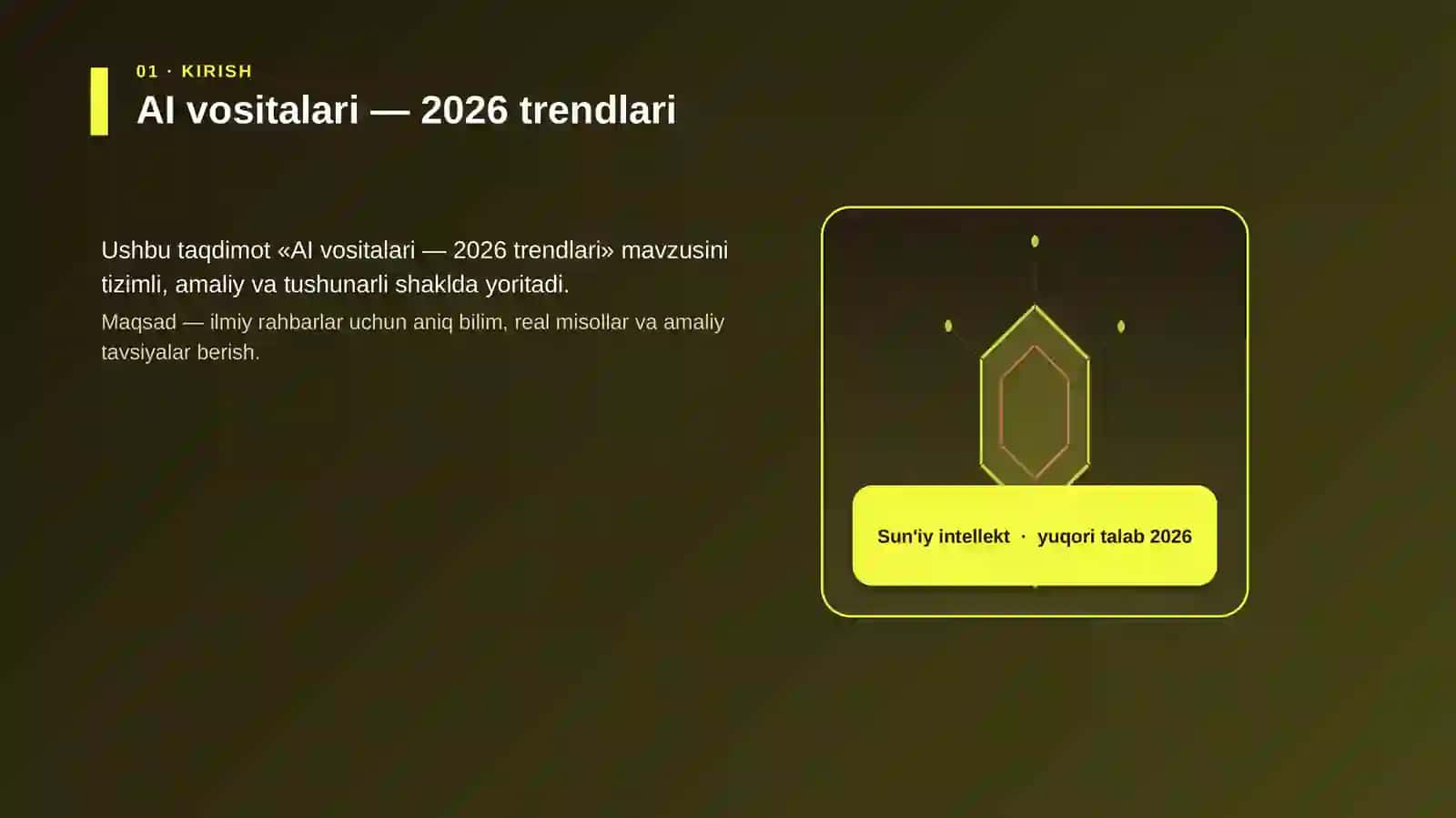 AI vositalari — 2026 trendlari 3
