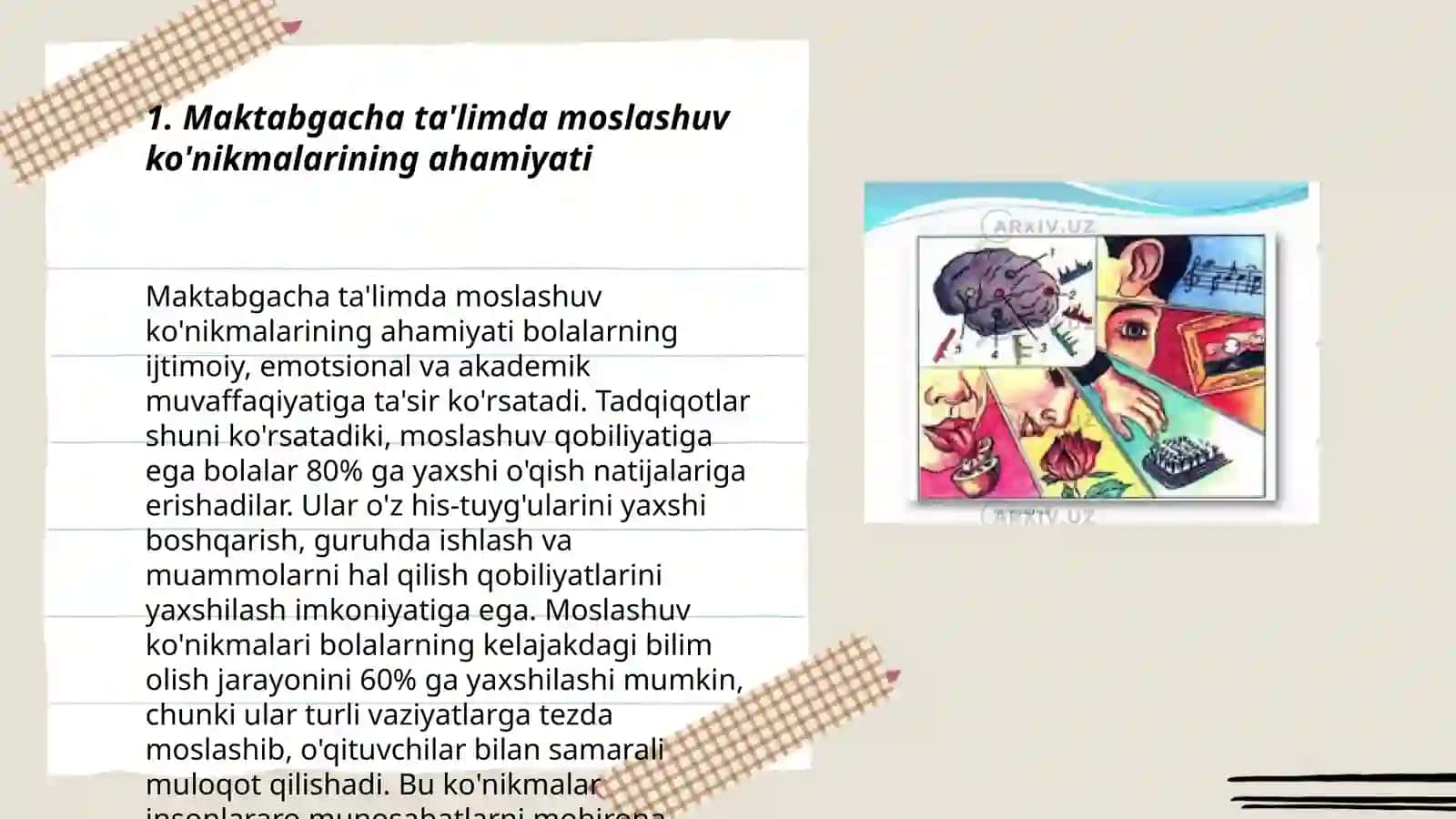 MTT BOLALARNING MOSLASHUV kunikmalarini shakillantirish texnalogiyalari 3