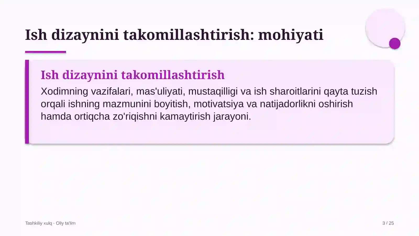 prodyuserlik markazlarida ish dizaynini takomillashtirish 8162 3