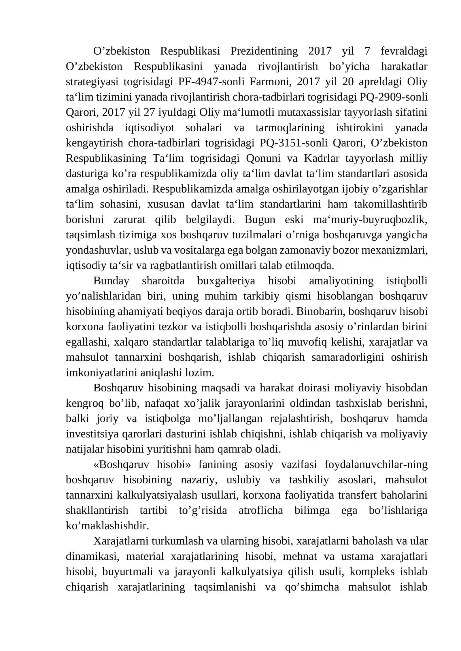 MODDIY XARAJATLAR HISOBI 3