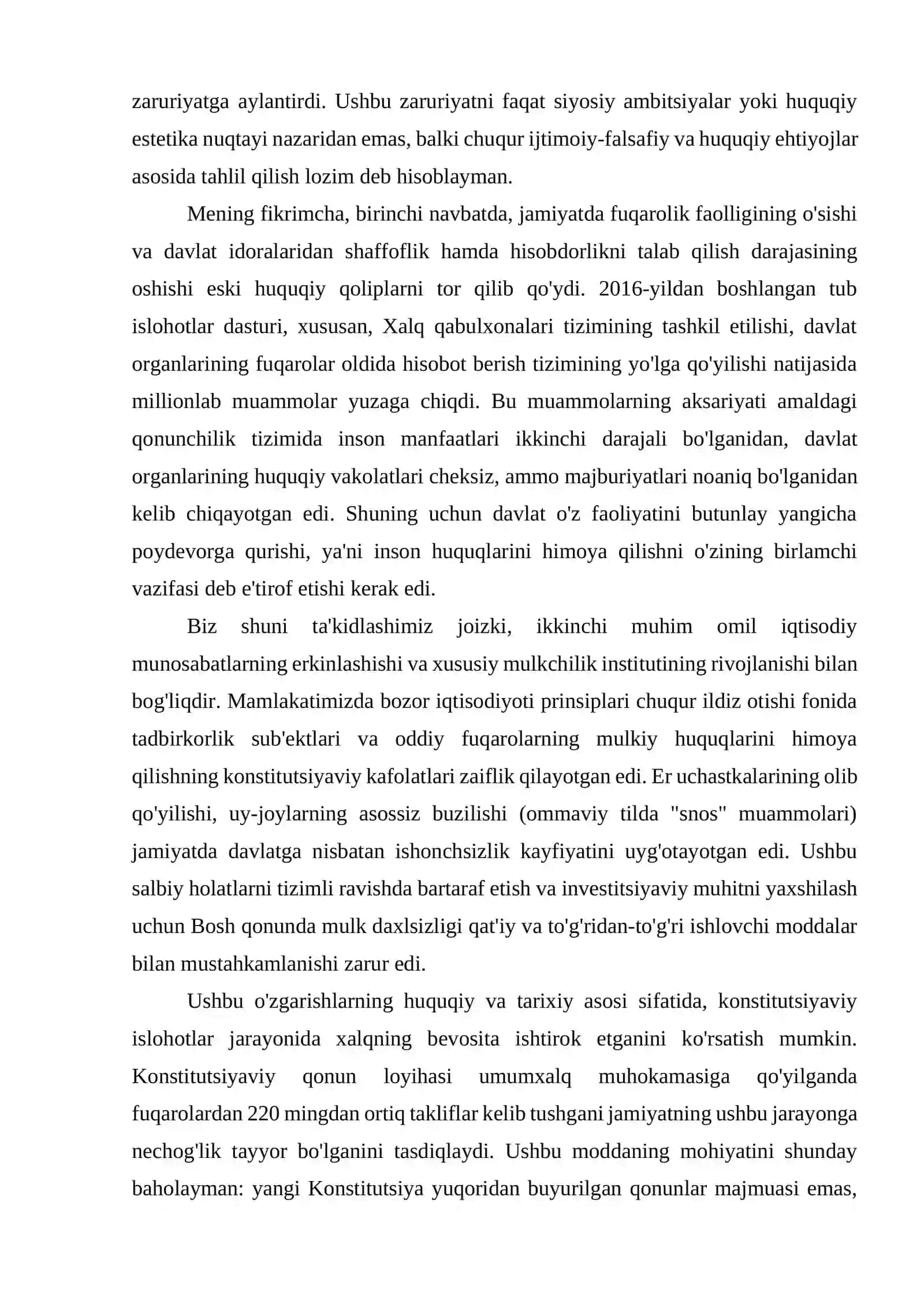 YANGI KONSTITUTSIYA — INSON HUQUQLARI KAFOLATI SIFATIDA 3