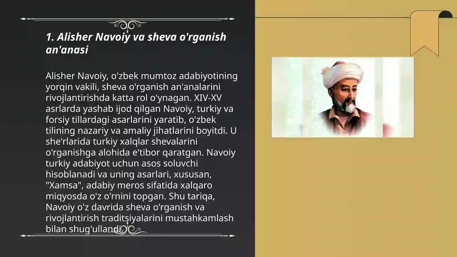 Alisher Navoiy va sheva o'rganish an'anasi 3