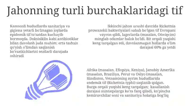 Tifus kasalgi 3