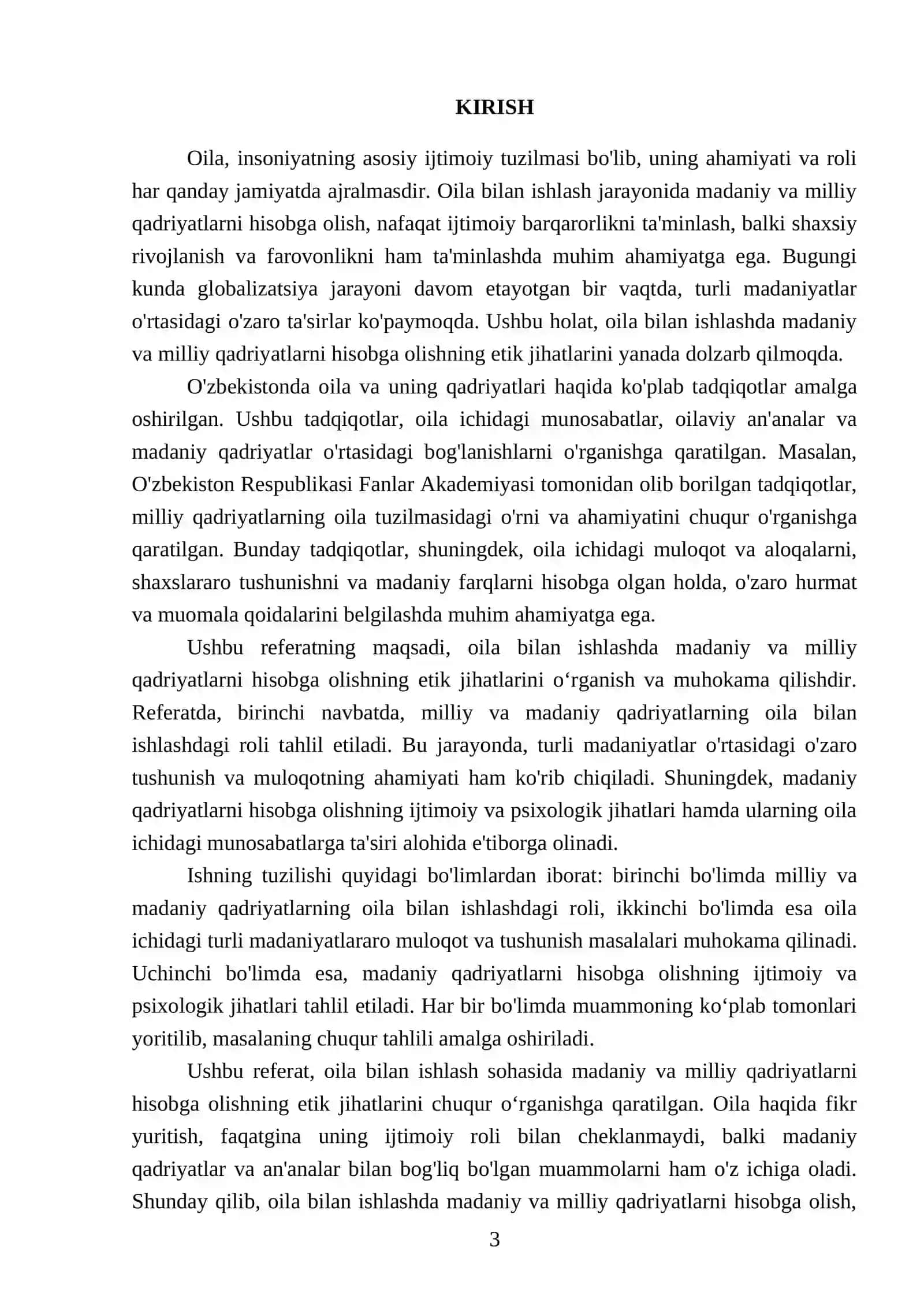 Oila bilan ishlashda madaniy va milliy qadriyatlarni hisobga olishning etik jihatlari 3