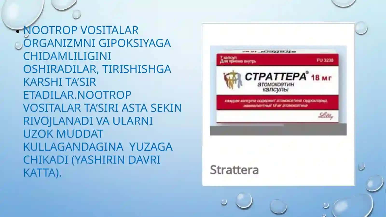 Nootrop moddalar va analeptiklar 3