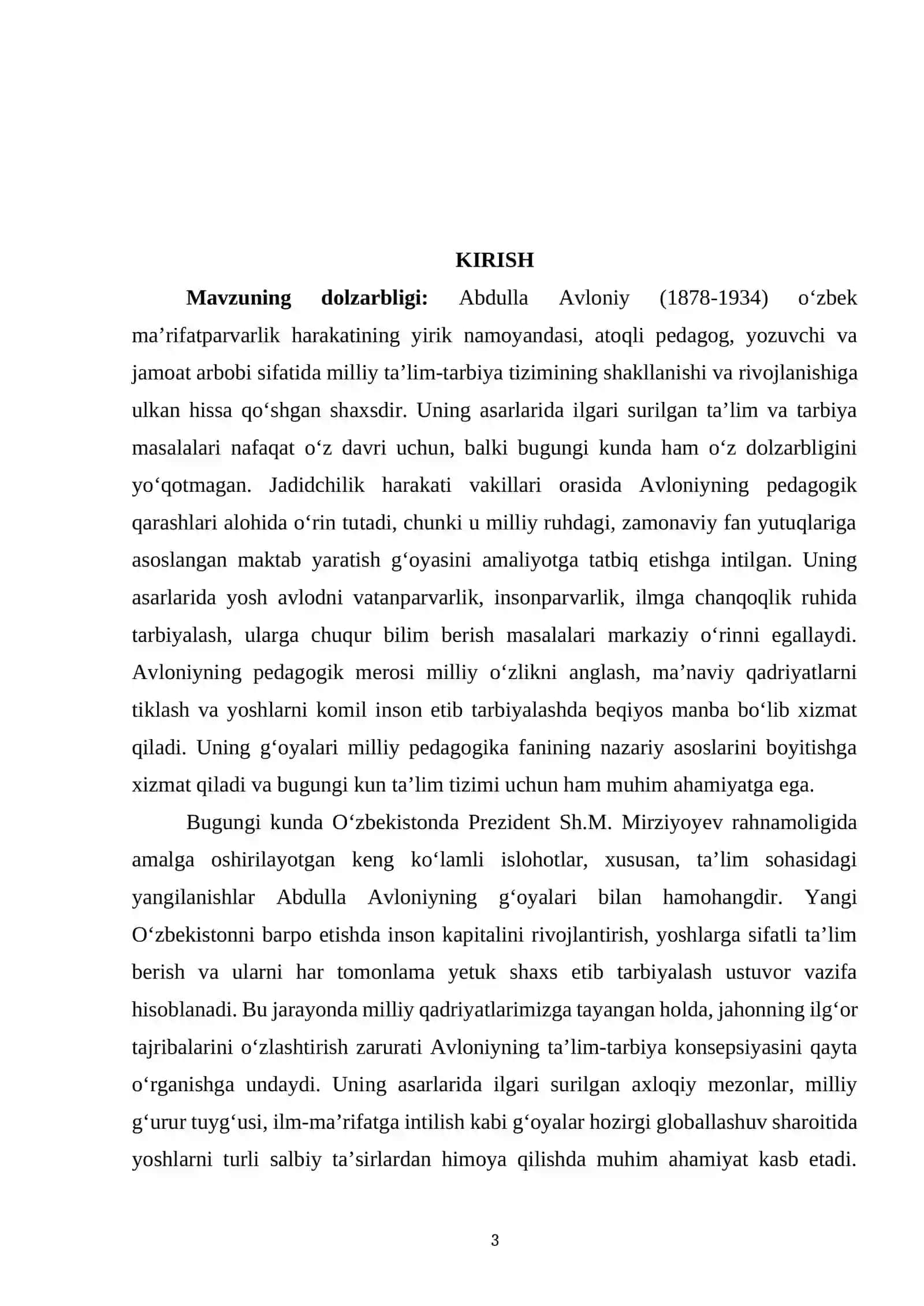 Abdulla Avloniy asarlarida ta’lim tarbiya masalasini yoritilishi 3