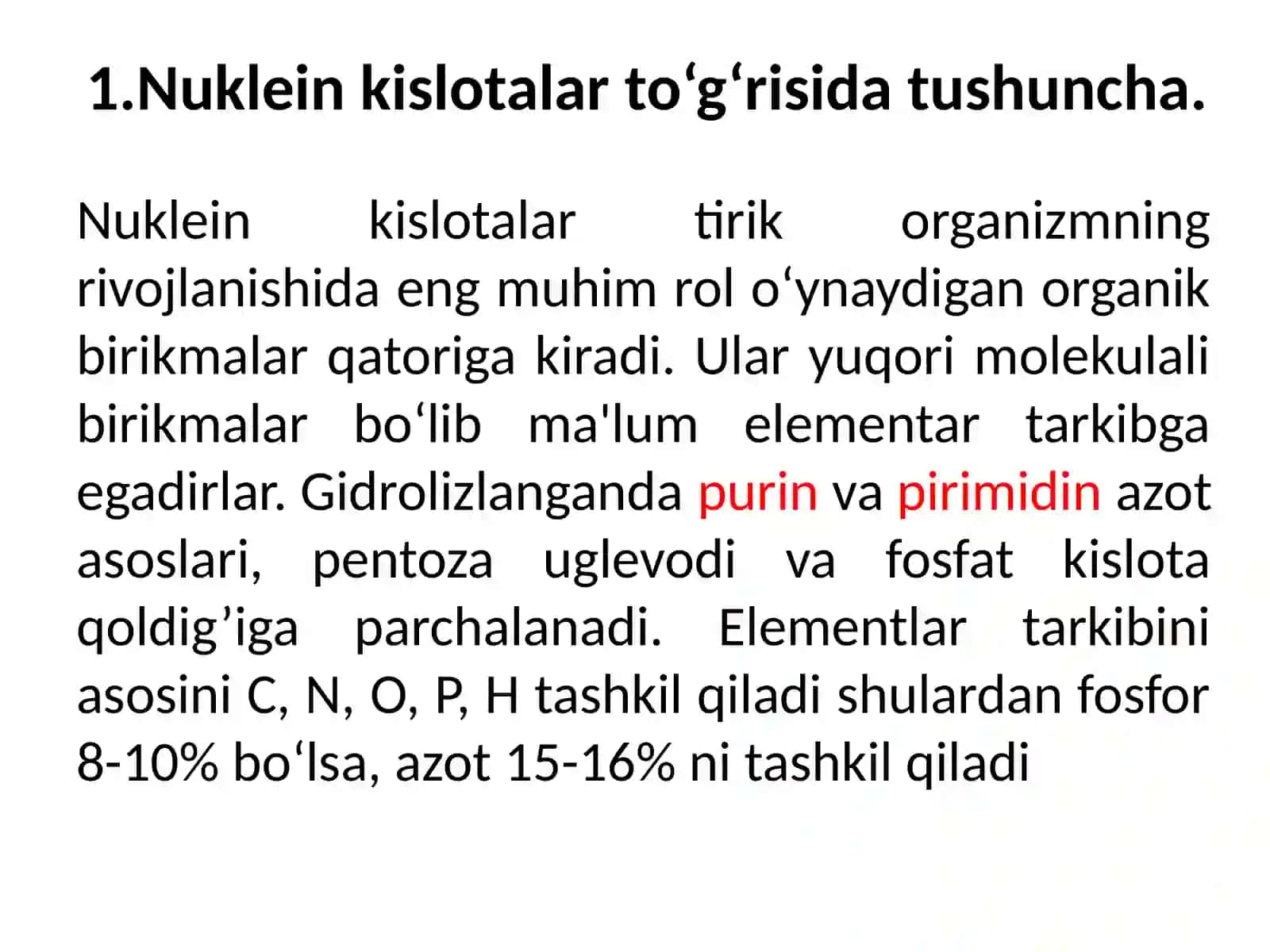 Nukleinkislotalar 3
