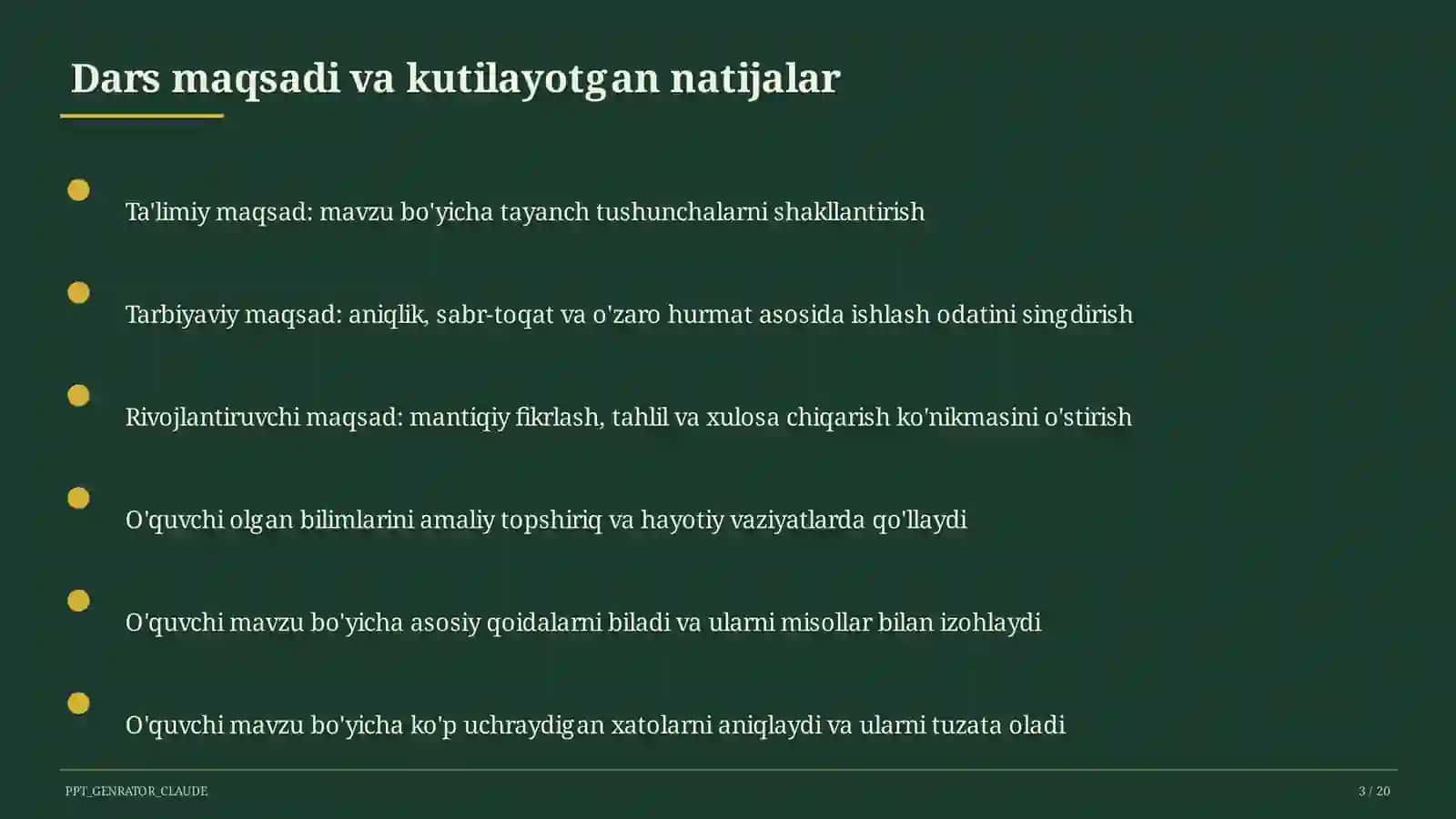 Interfaol metodlar: Zigzag va Bumerang 3