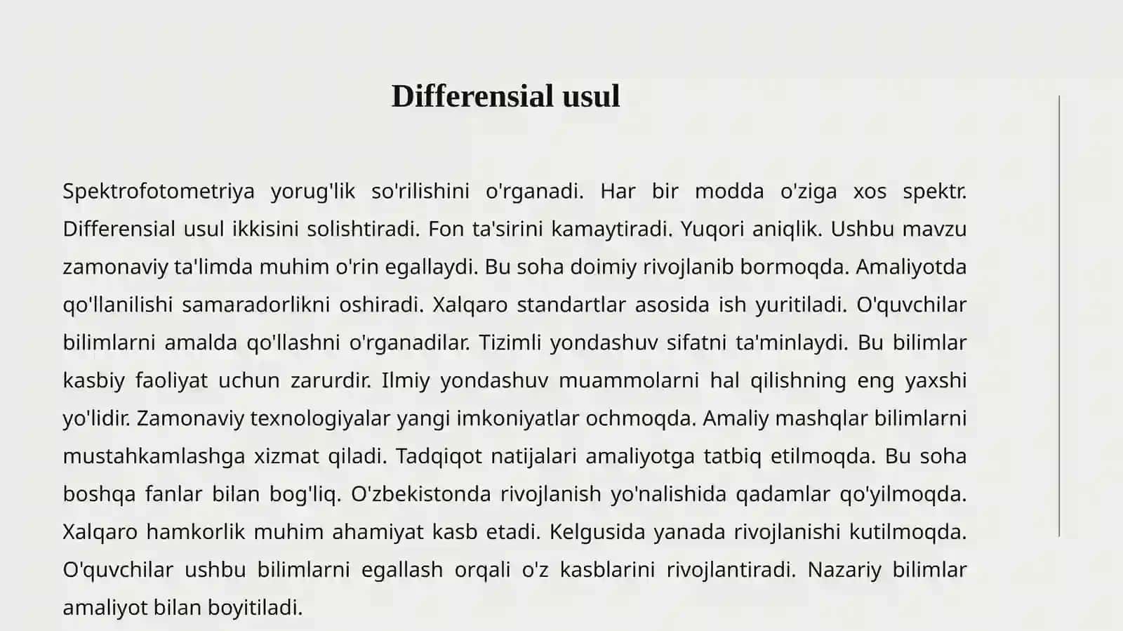 DIFFERENSIAL SPEKTROFOTOMETRIYA 3