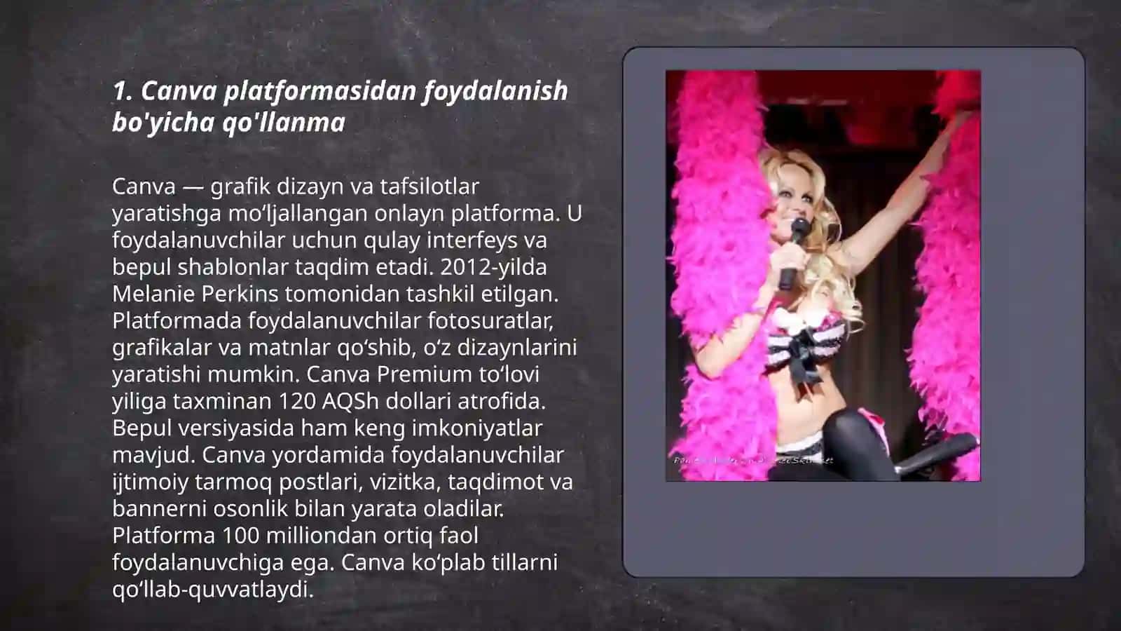 Canva.com platformasida kontent yaratish 3