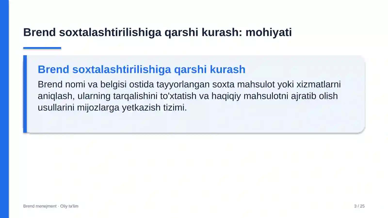 Bolalar o'yin markazlarida brend soxtalashtirilishiga qarshi kurashish 3