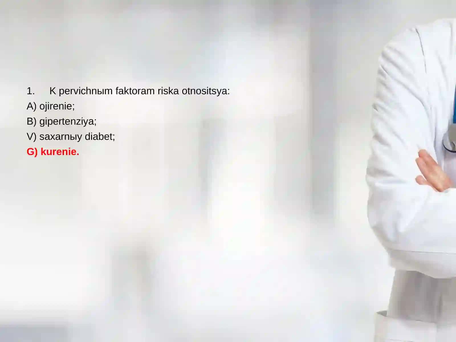 Profilaktika asoslari bo'yicha test topshiriqlari 3