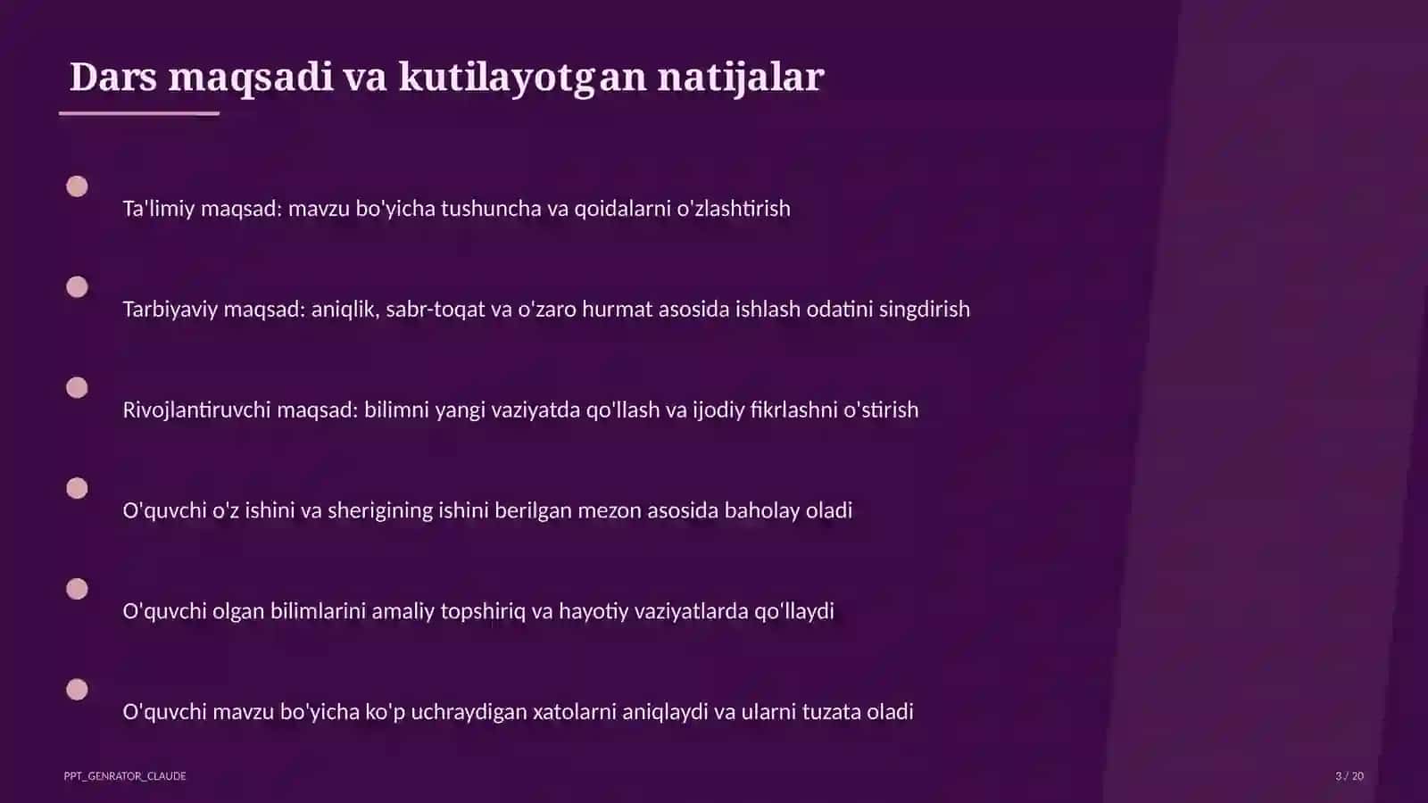 Pazandachilik asoslari: sog'lom nonushta (5-sinf) 3