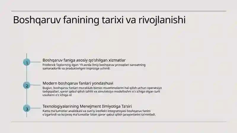 Boshqaruv faniga kirish 3